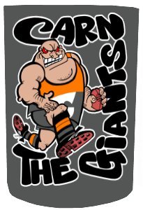 Carna Giants Stubby Holder FREE POST WITHIN AUSTRALIA